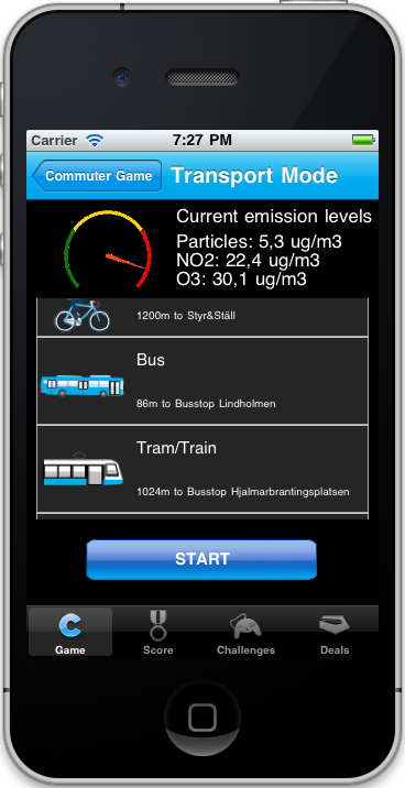 Transport mode